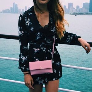 H&M Black Floral Romper